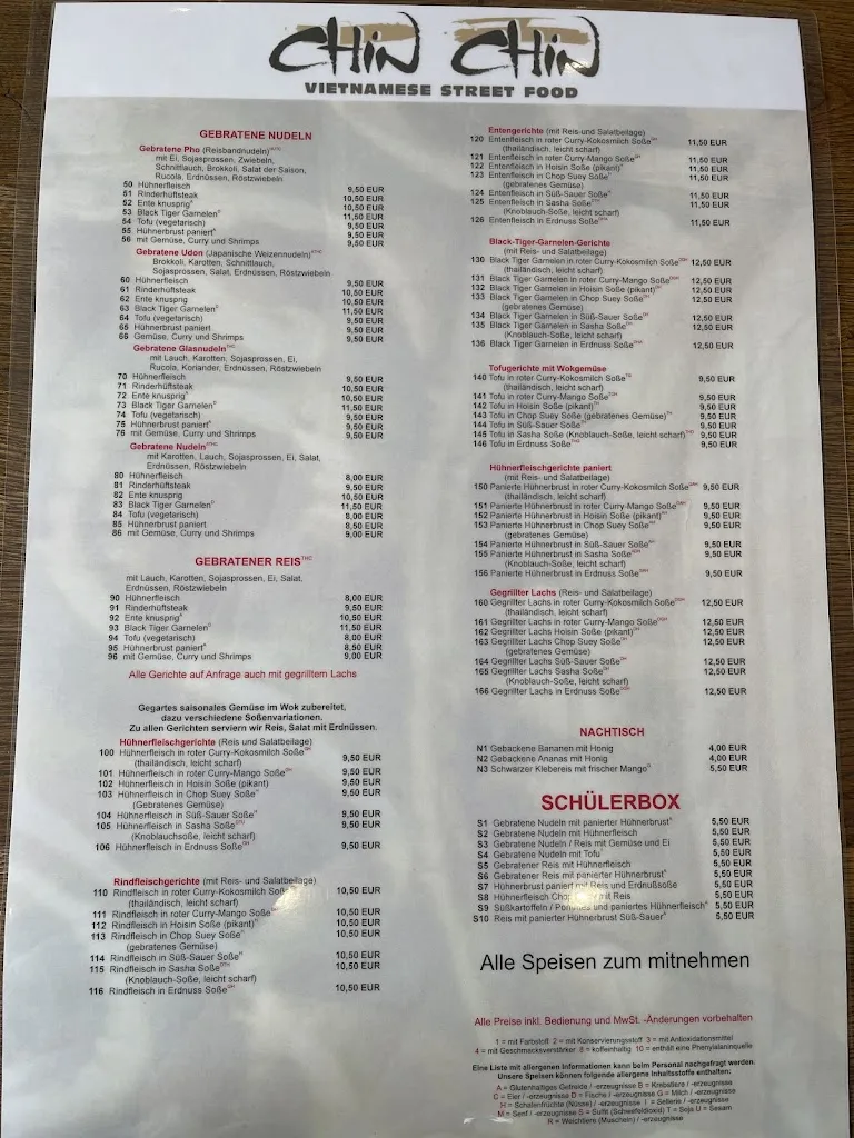 Menu_Chin Chin Vietnamese Street Food_Zweibrücken_image_1
