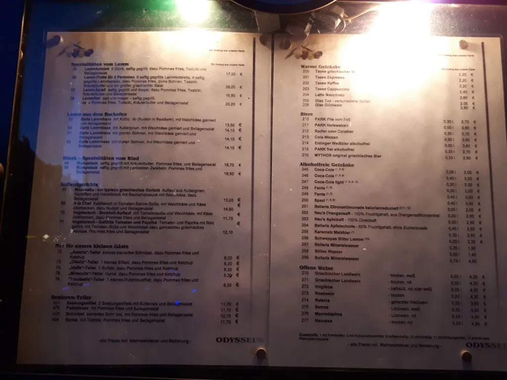 Menu_Restaurant Odysseus_Zweibrücken_image_3