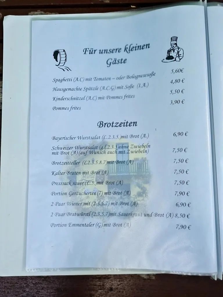 Menu_Gaststätte zur alten Mühle_Mamming_image_2