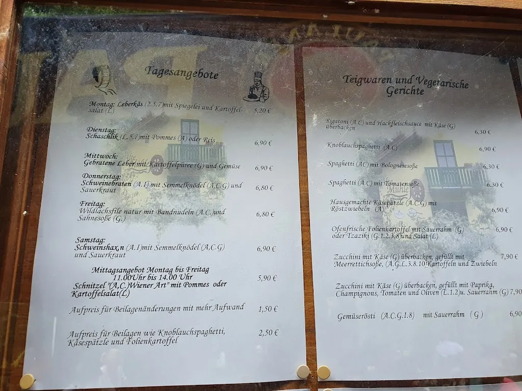 Menu_Gaststätte zur alten Mühle_Mamming_image_3