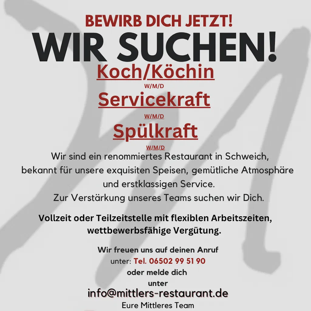 Menu_Mittlers Restaurant Schweich_Schweich_immagine_1