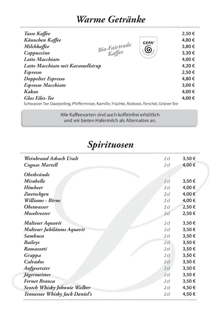Menu_Hotel Leinenhof GmbH & Co KG_Schweich_immagine_3