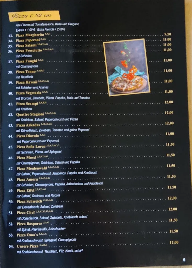 Menu_Arkadas - Baguette & Pizzahaus_Schweich_immagine_4