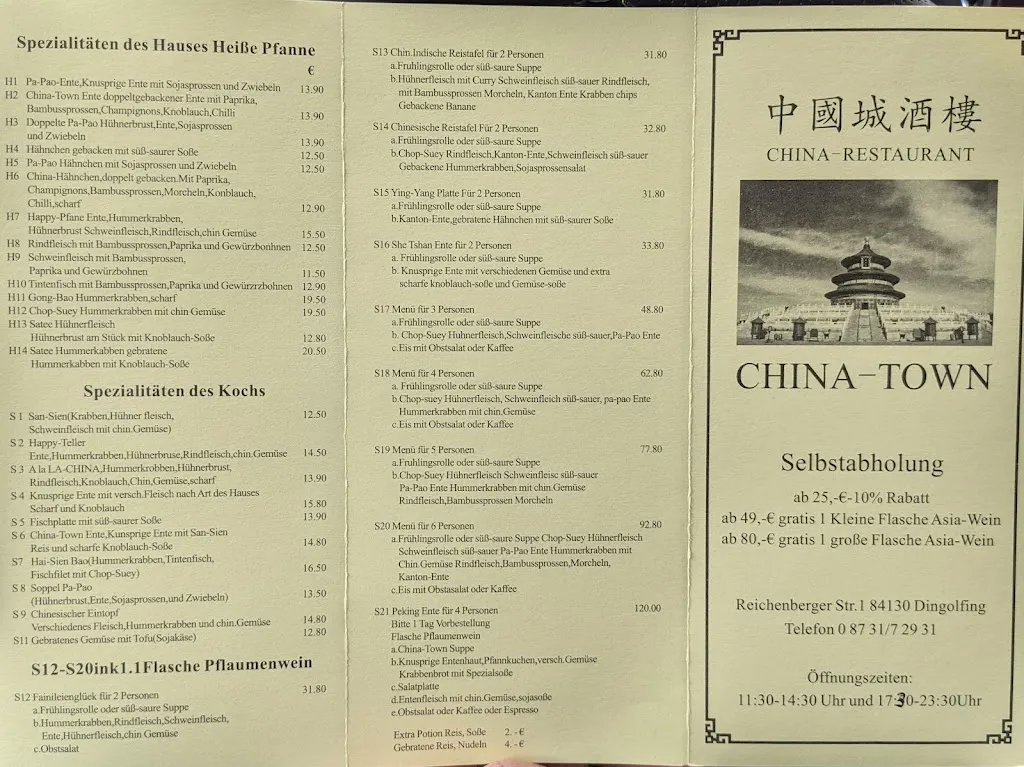 Menu_Restaurant China-Town_Dingolfing_image_1