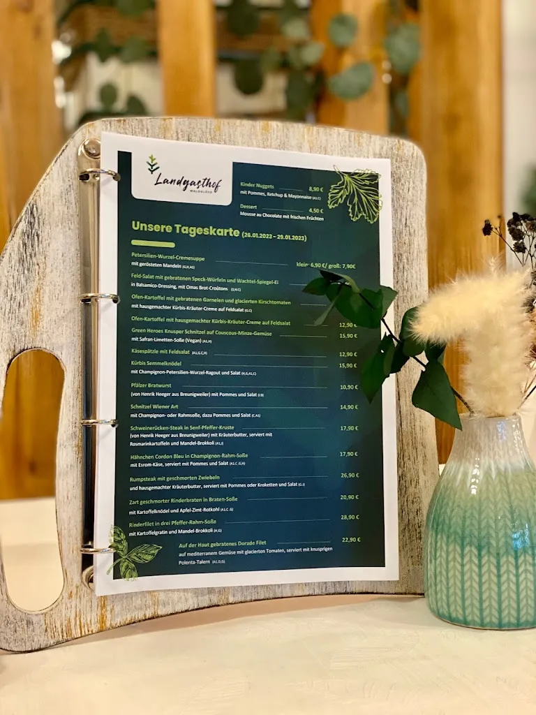 Menu_Landgasthof Waldglück_Sippersfeld_immagine_4