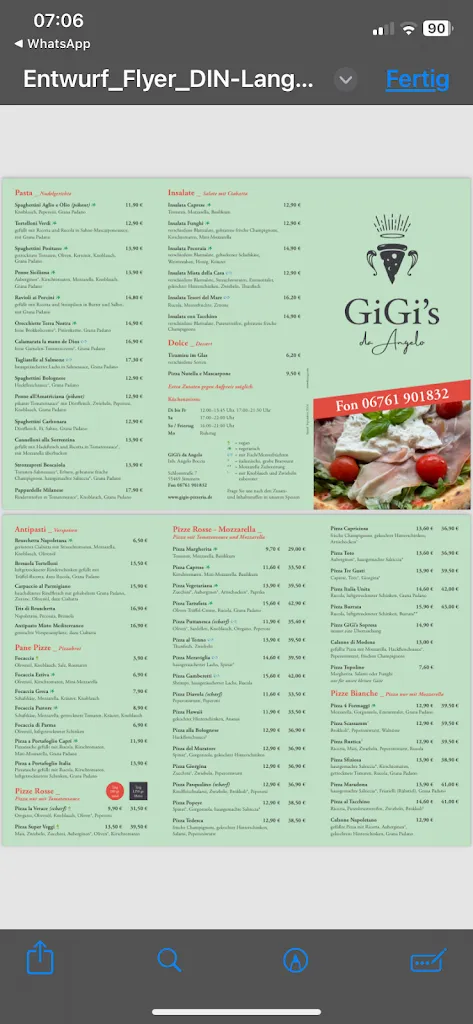 Menu_GiGi’s da Angelo, in Simmern (Hunsrück)_(Hunsrück)_image_1