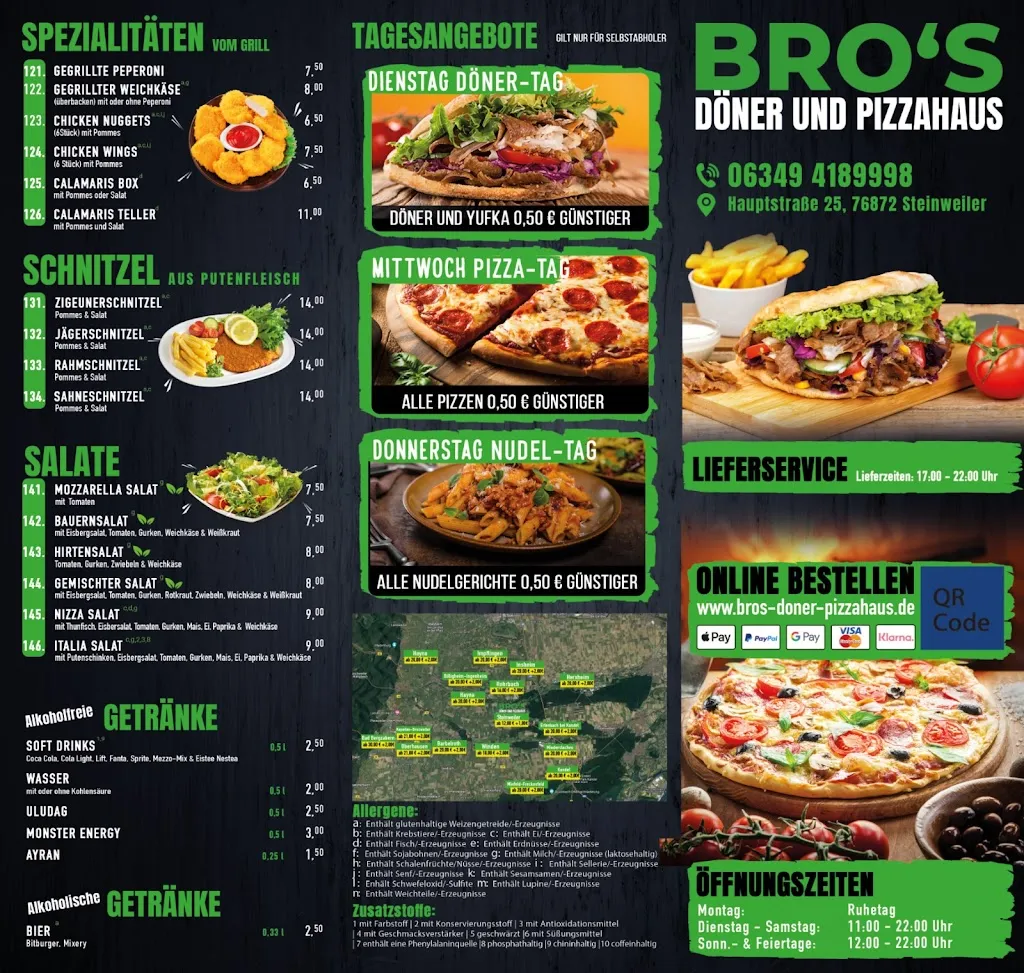 Menu_Bro's Döner und Pizza Steinweiler_Steinweiler_image_2