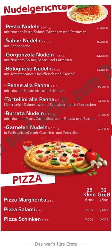 Menü_Stromberger Pizzeria_Stromberg_Bild_1