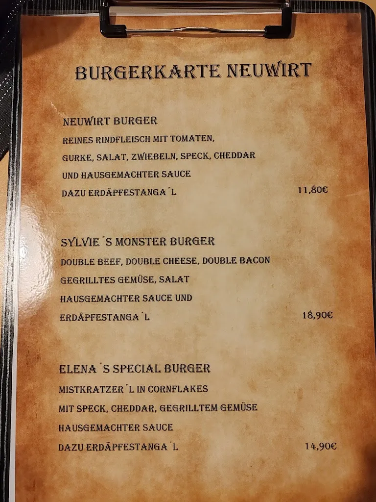 Menu_Gasthaus Neuwirt Oberding_Oberding_image_1