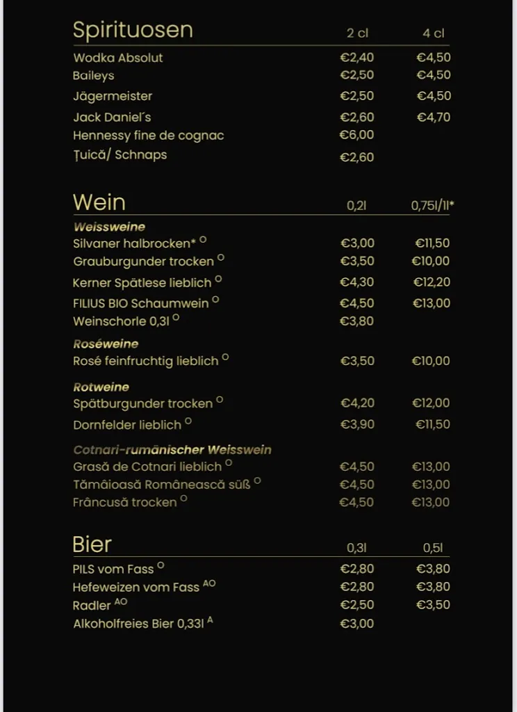 Menu_Restaurant La Andreea_Uelversheim_image_2