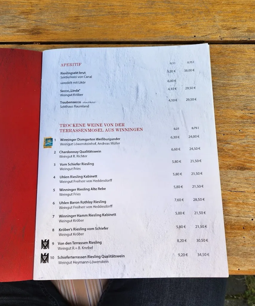 Menu_Gutsschänke Schaaf_Winningen_immagine_1