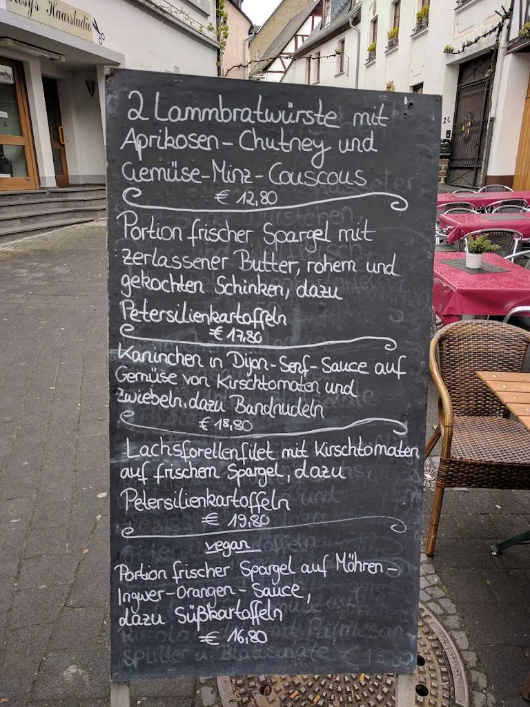 Menu_Weinstube Restaurant Brunnenklause_Winningen_immagine_4