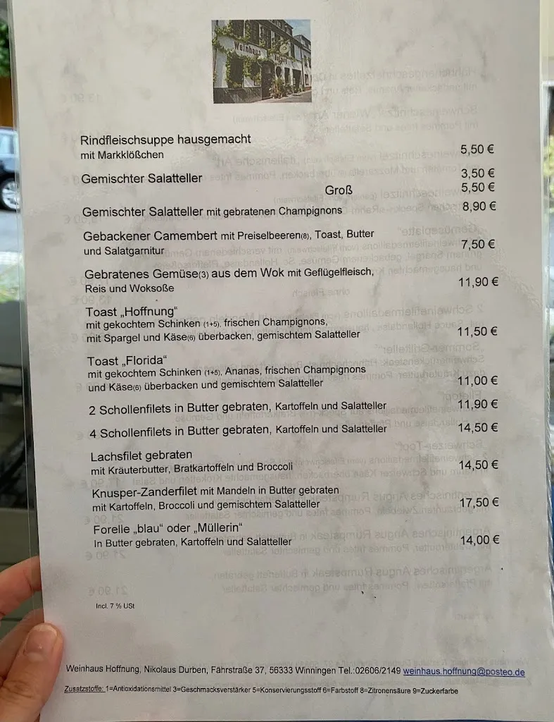 Menu_Weinhaus Hoffnung_Winningen_immagine_3