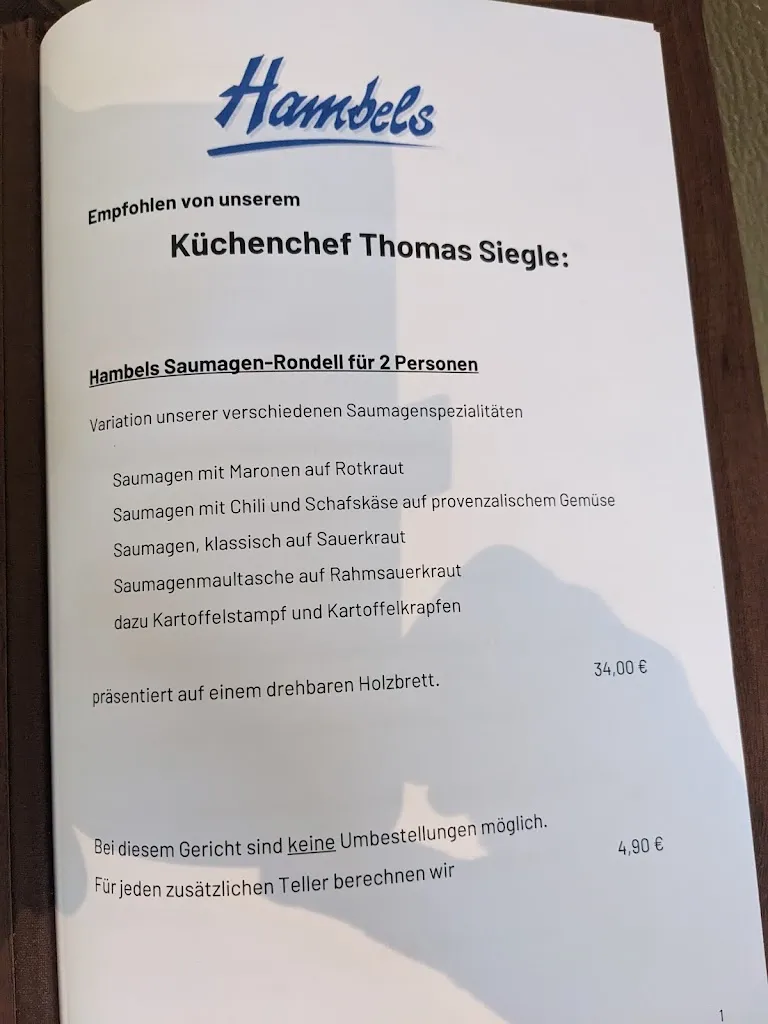 Menü_Hambels Restaurant Klaus Hambel_Weinstraße_Bild_2