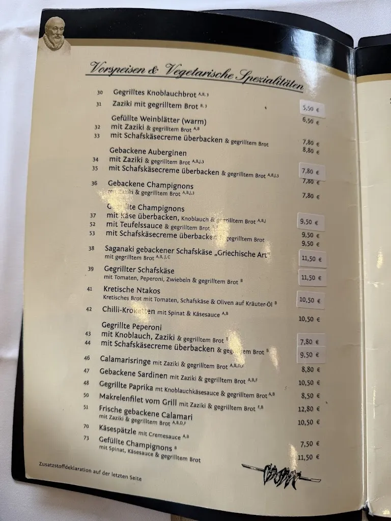 Menu_Restaurant El Greco Der Grieche_Weinstraße_immagine_3