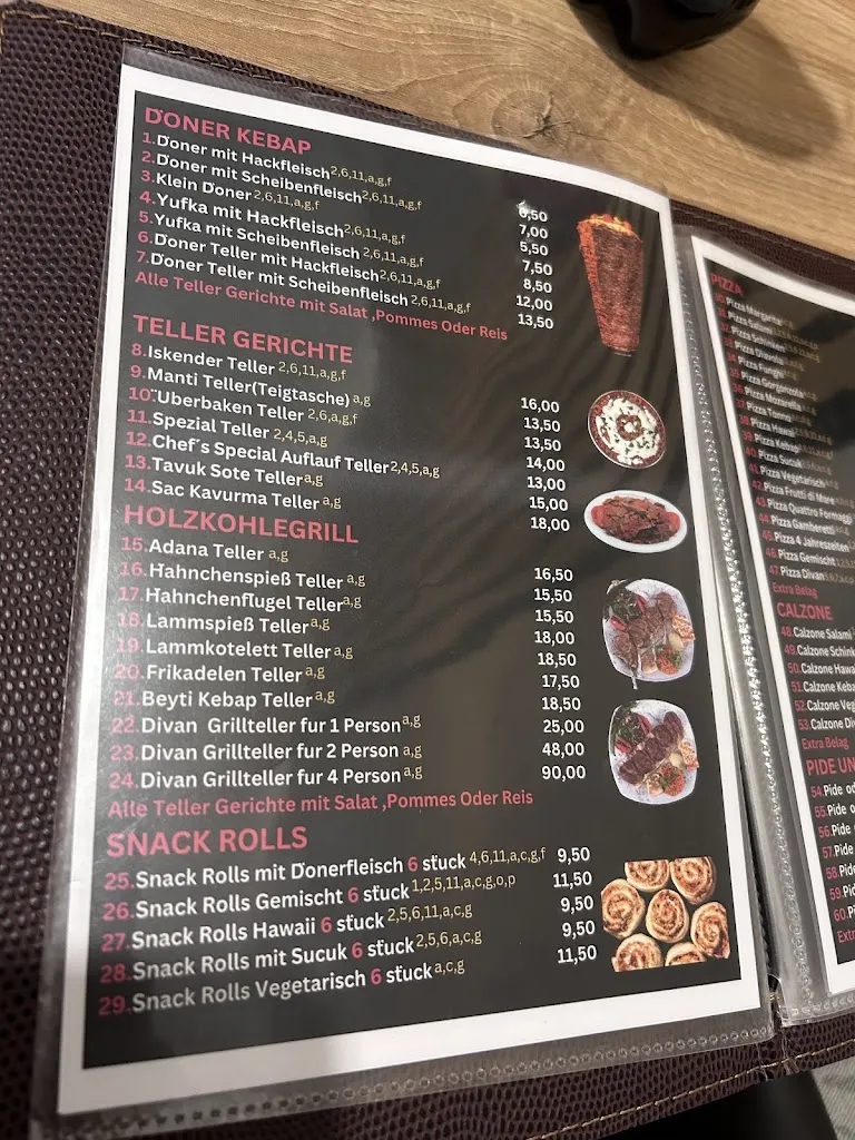 Menu_Divan Grill Restaurant_Wehr_image_1