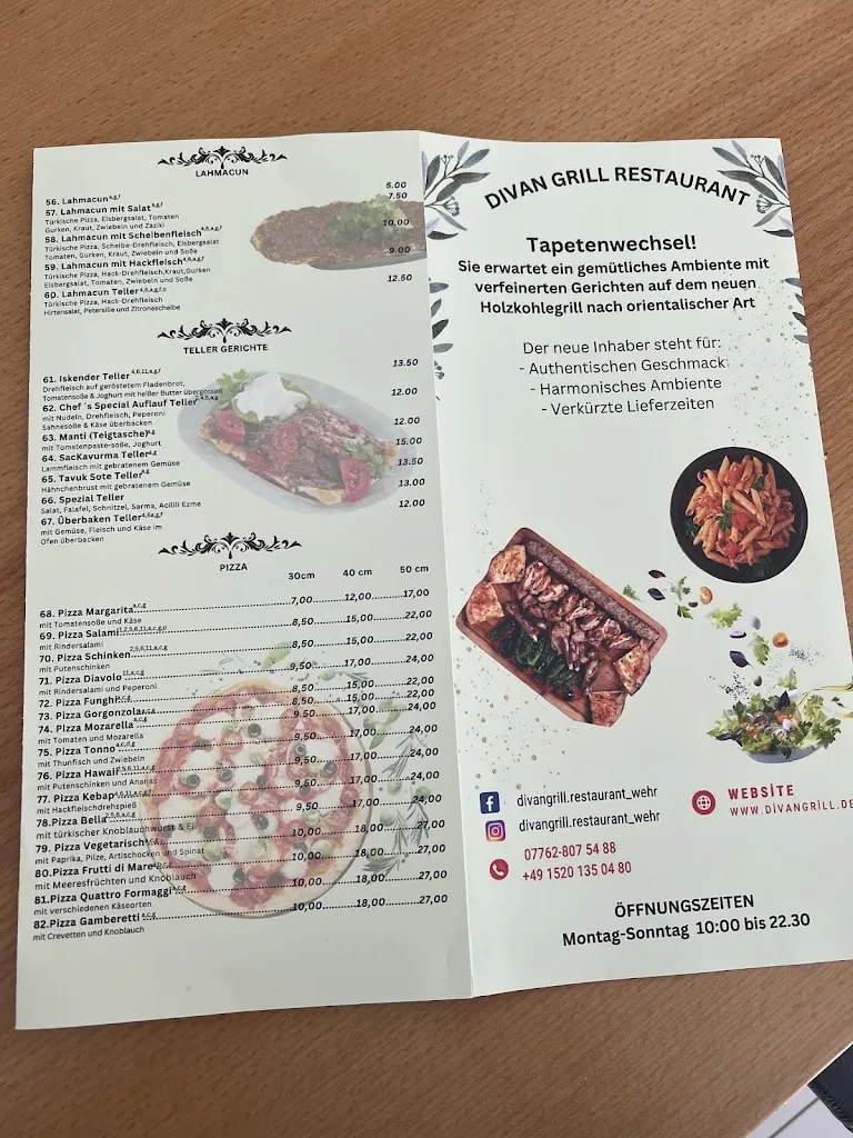 Menu_Divan Grill Restaurant_Wehr_image_4