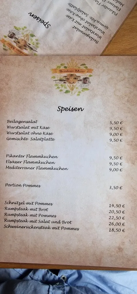 Menu_Brauhaus Meier_Wehr_image_1