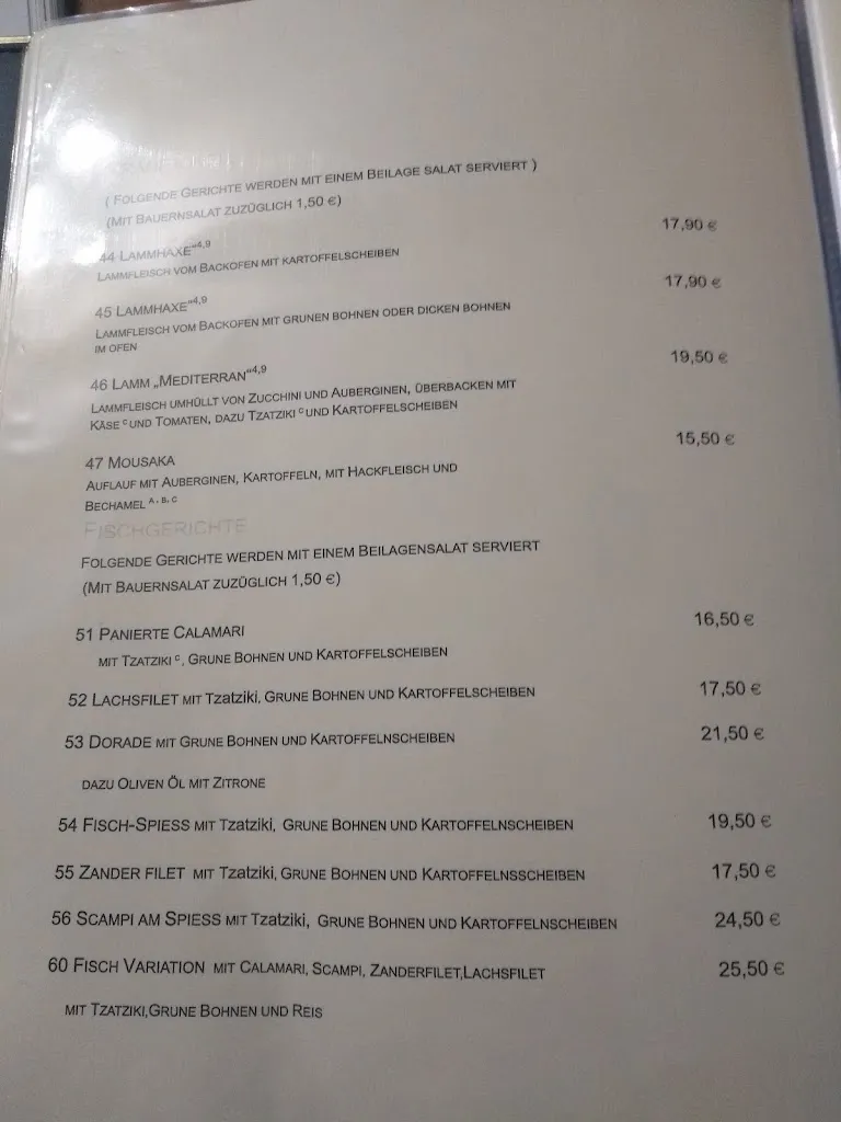 Menu_Griechisches Restaurant Delphi Wehr_Wehr_image_4