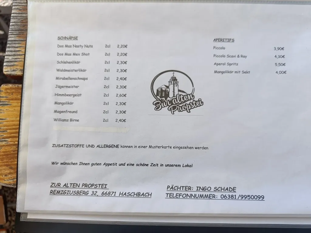 Menu_Zur alten Propstei_Remigiusberg_immagine_3