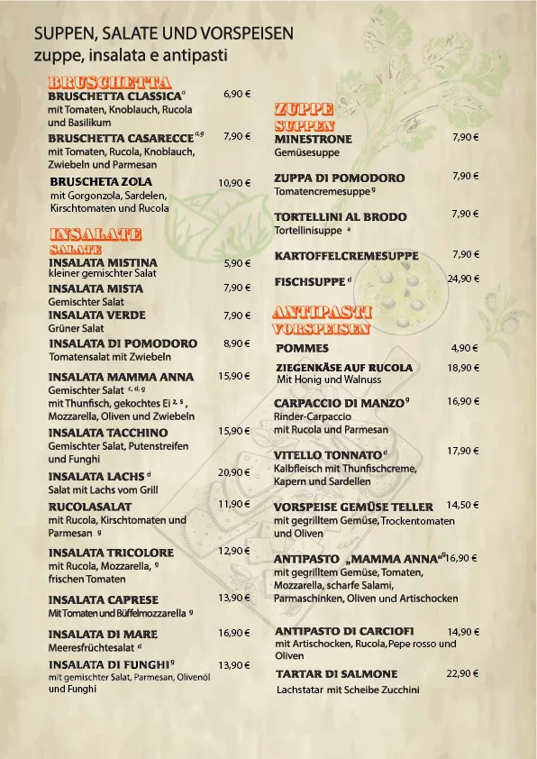 Menu_Restaurant Mamma Anna_Gräfelfing_image_3