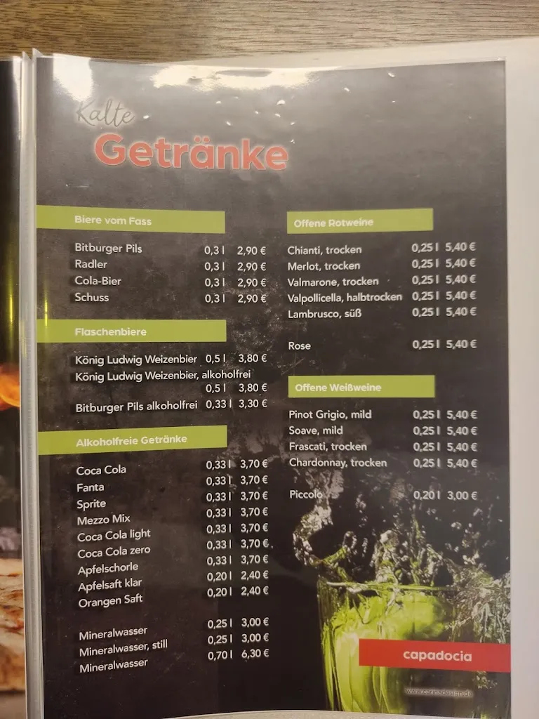 Menu_Pizzeria Capadocia Ristorante_Elkenroth_immagine_1