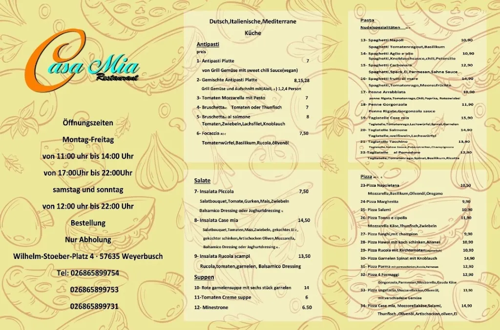 Menu_Casa Mia Restaurant Weyerbusch_Weyerbusch_image_4