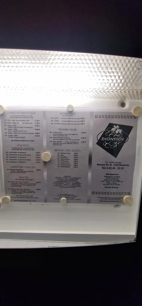 Menu_Restaurant Dionysos_Westhofen_immagine_1