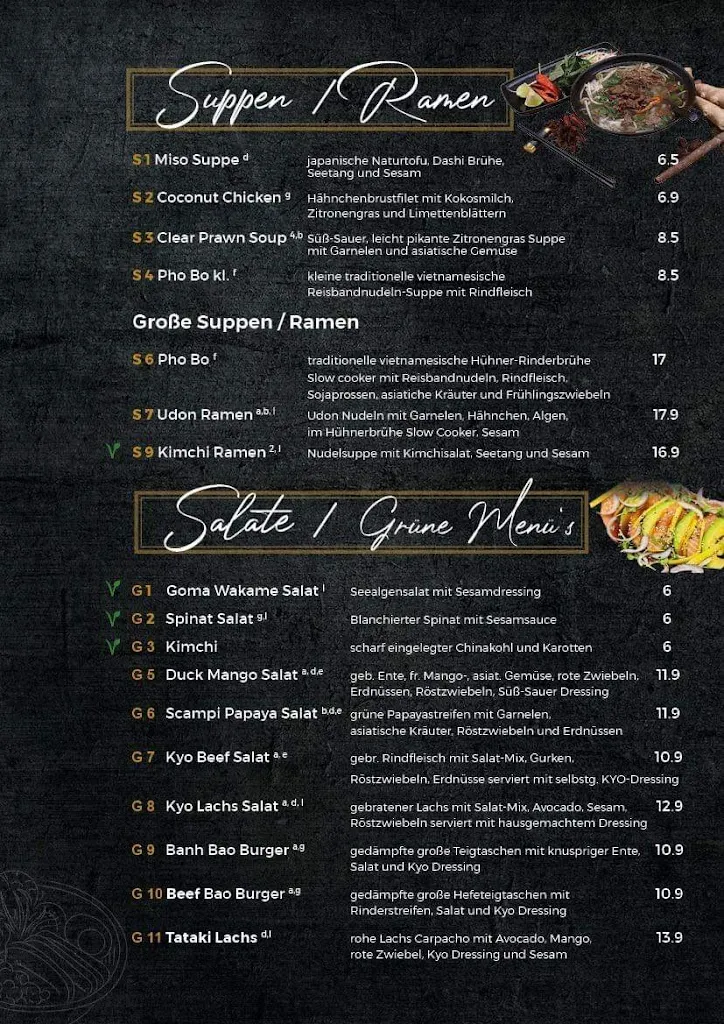 Menu_Kyo Asian Fusion & Sushi Bar_Gräfelfing_immagine_4
