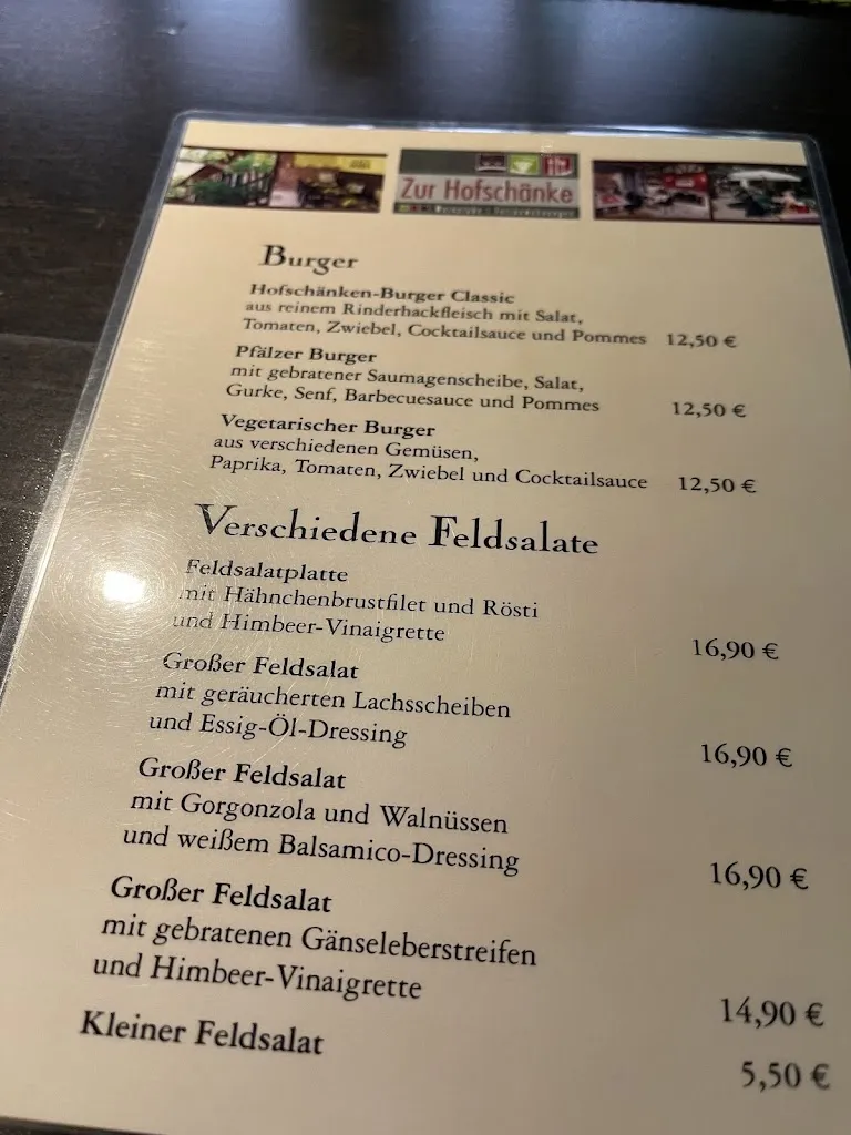 Menu_Zur Hofschänke - Weinstube und Ferienwohnungen_Winden_immagine_4