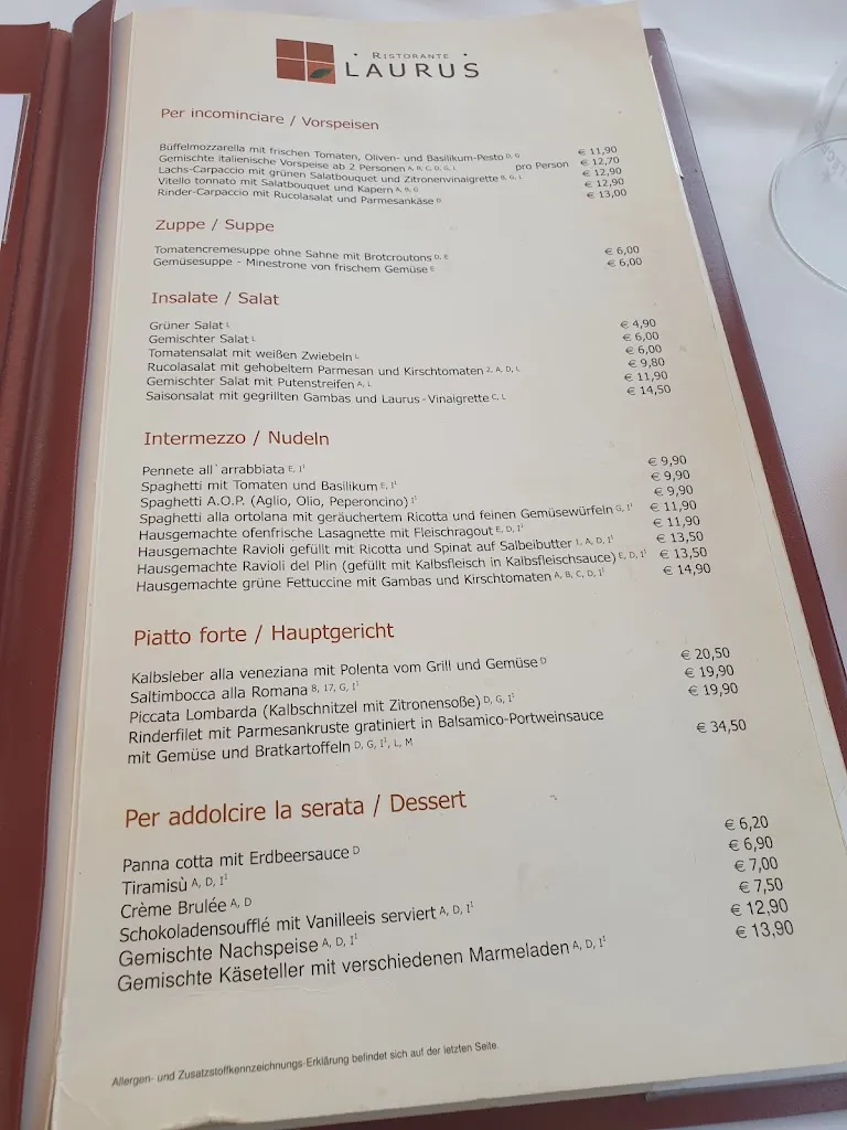 Menu_Divino Restaurant & Catering GmbH_Gräfelfing_image_1