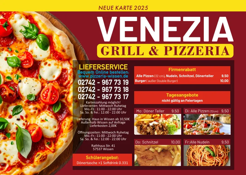 Menu_Venezia Grill & Pizzeria_Wissen_immagine_3