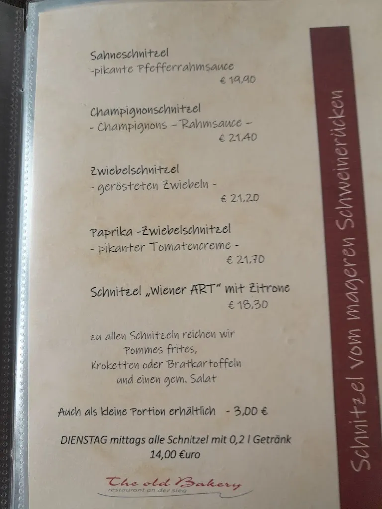 Menu_Gaststätte Old Bakery_Wissen_image_3