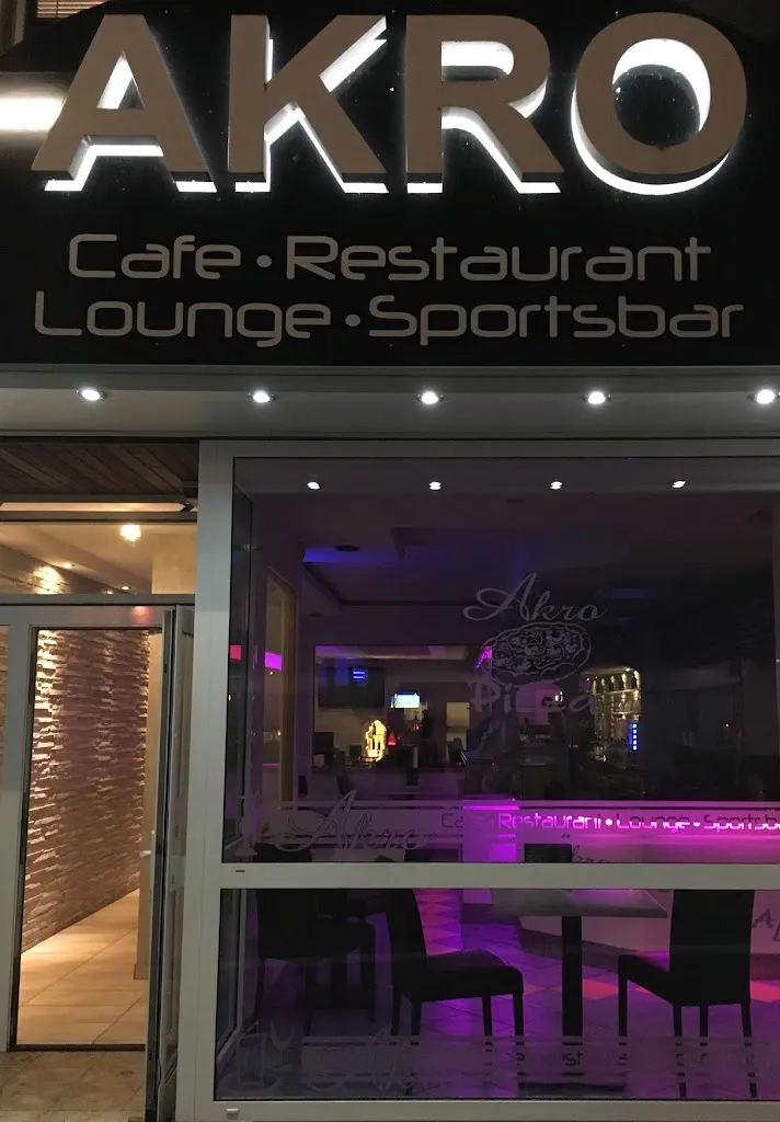 AKRO Cafe Restaurant Lounge Sportsbar restaurant in Wissen