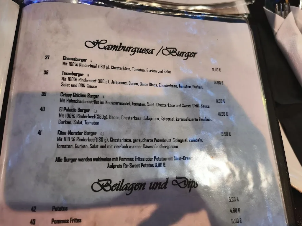 Menu_El Palacio_Wissen_immagine_1