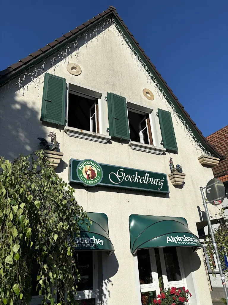 Gockelburg restaurant in Rhein