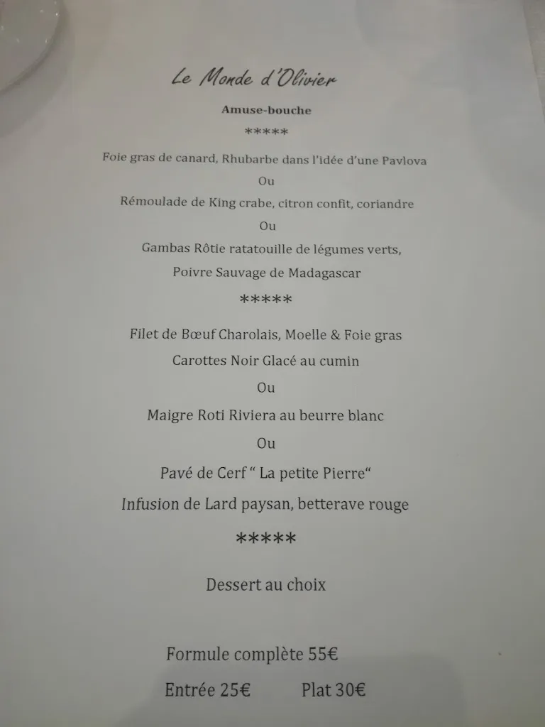 Menu_La Pépinière_France_image_1
