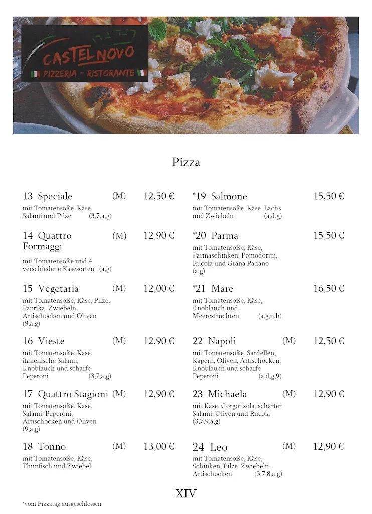 Menu_Restaurant Castel Novo_Illingen_image_2