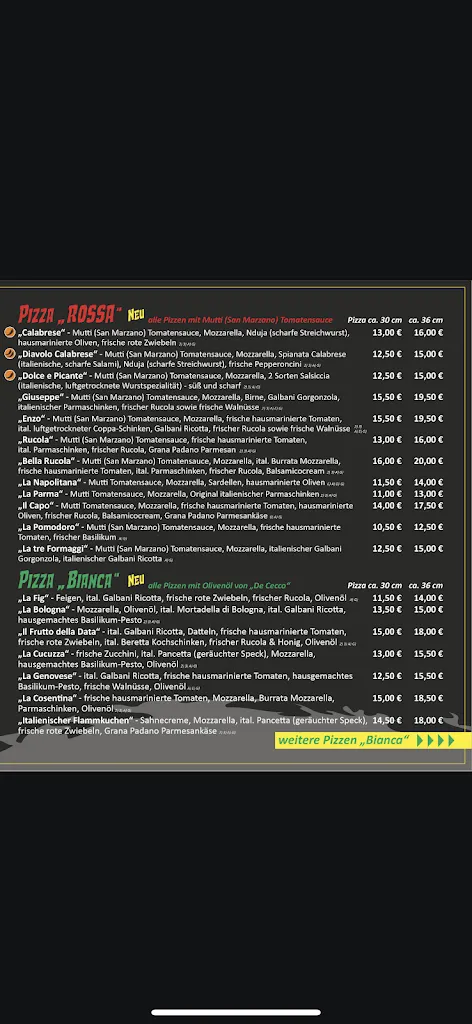 Menu_Il Calabrese da Enzo e Giuseppe Heusweiler_Heusweiler_image_3