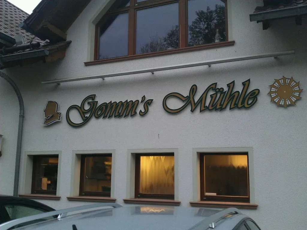 Gomm's Mühle restaurant in Nonnweiler