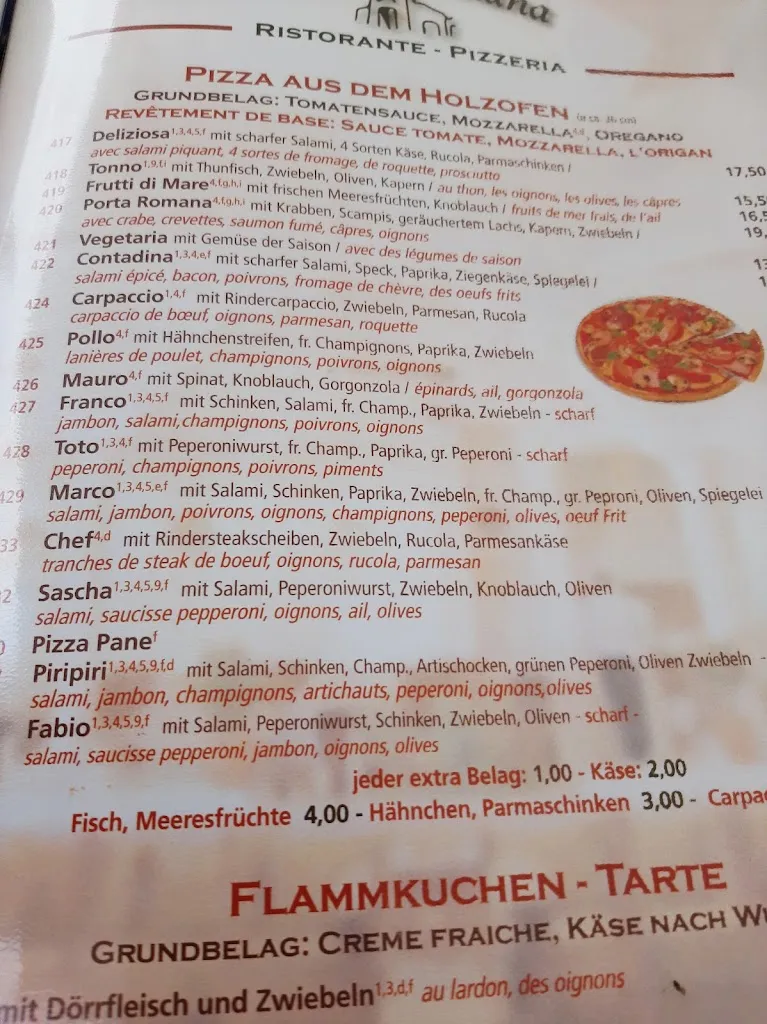 Menu_Ristorante - Pizzeria Porta Romana_Mettlach_immagine_4