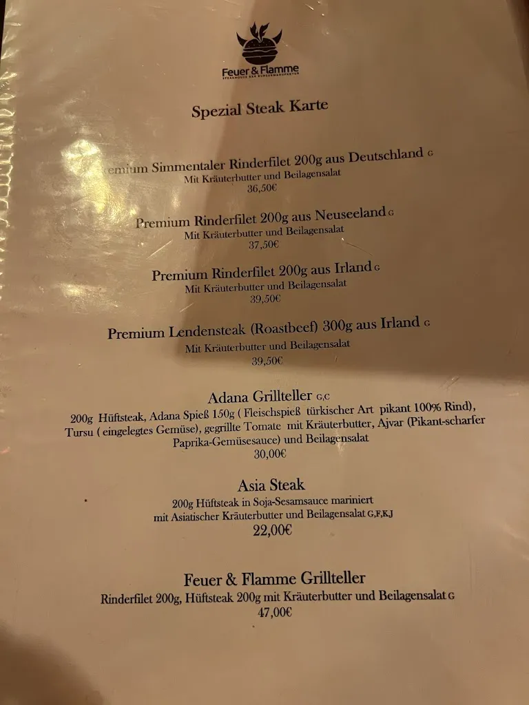 Menu_Feuer & Flamme Steakhouse Burgermanufaktur_München_image_1