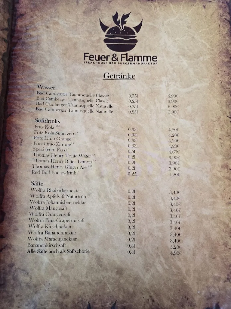 Menu_Feuer & Flamme Steakhouse Burgermanufaktur_München_image_2
