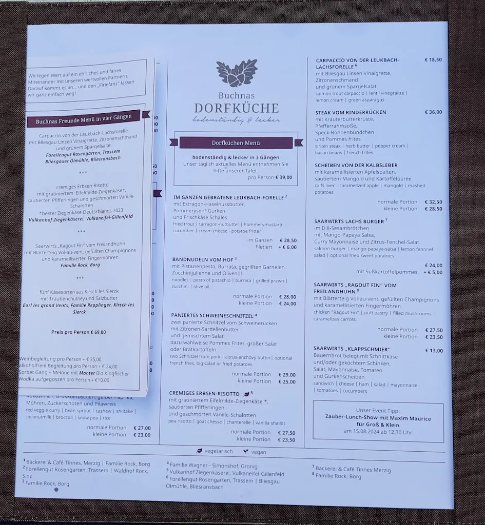 Menu_Buchnas Dorfküche_Mettlach_image_1