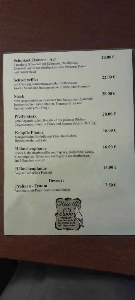 Menu_Gaststätte Pilsstube Kiwitt_Saarwellingen_image_3