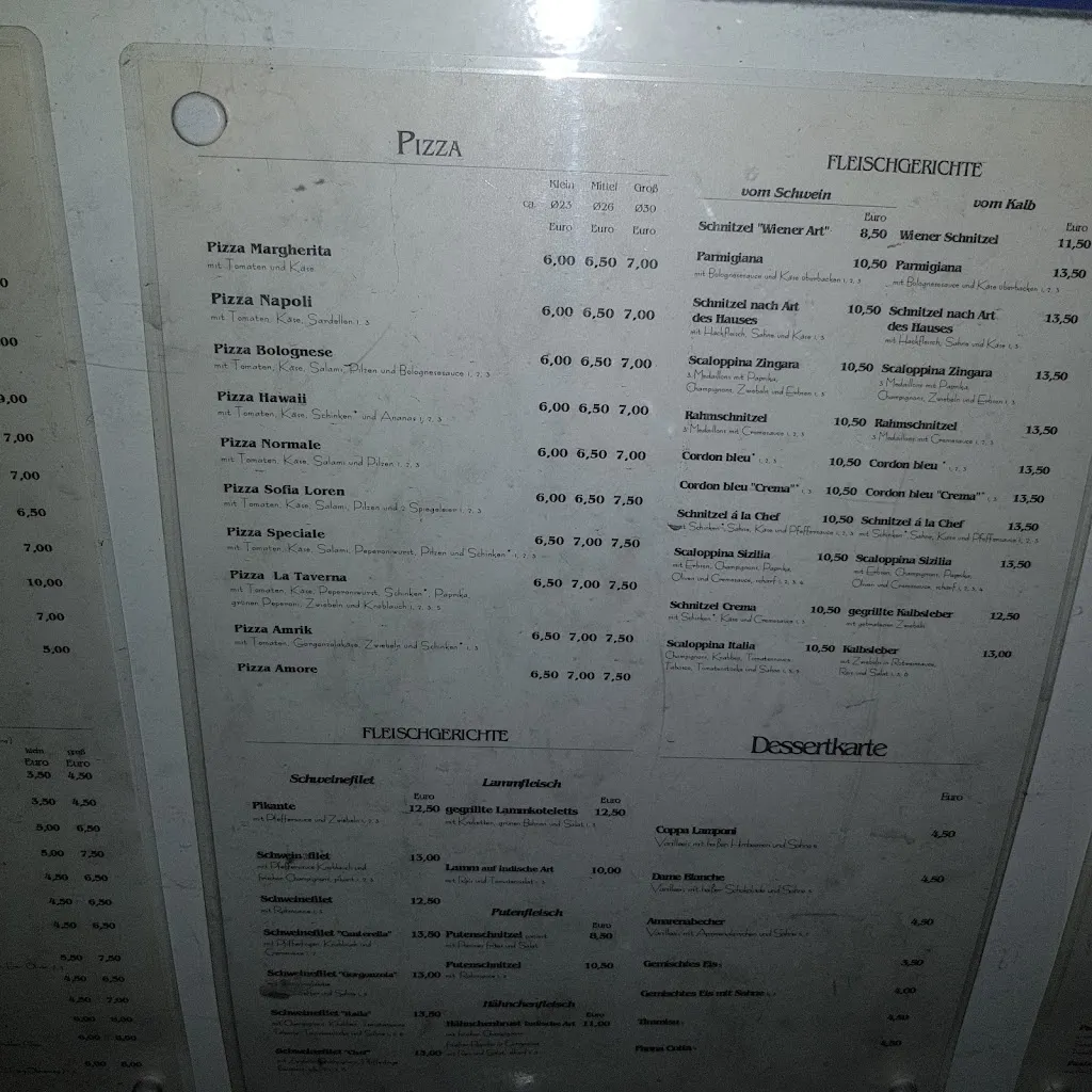 Menu_La Taverna_Völklingen_image_3