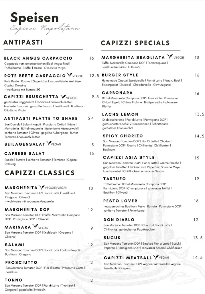 Menu_Capizzi Napoletana_Dillingen/Saar_immagine_1