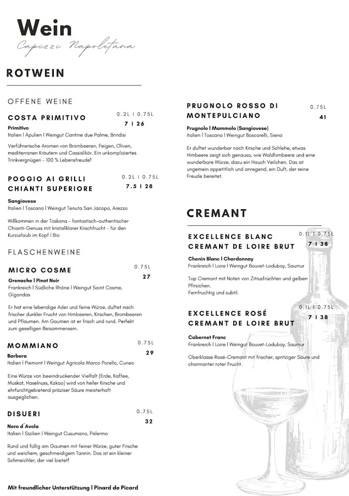 Menu_Capizzi Napoletana_Dillingen/Saar_immagine_3