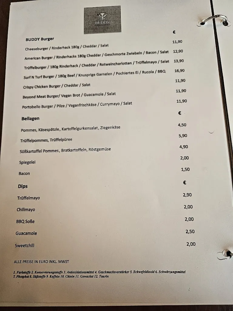 Menu_Buddy Restaurant & Bar_Donau_image_3