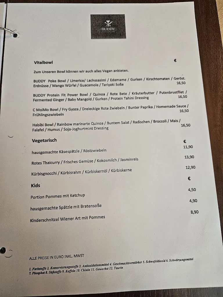 Menu_Buddy Restaurant & Bar_Donau_image_4
